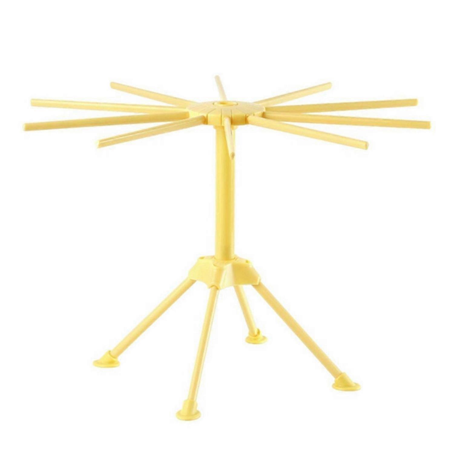 Foldable Pasta Drying Rack, Plastic Collapsible Spaghetti Hanger