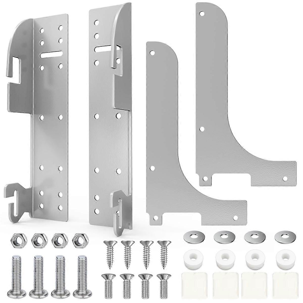 5WB-DMKIT Door Mount Kit for 5WB1 5WB2 Series Basket RV Shelf Door Kit for Kitchen Base Cabinet Organizer