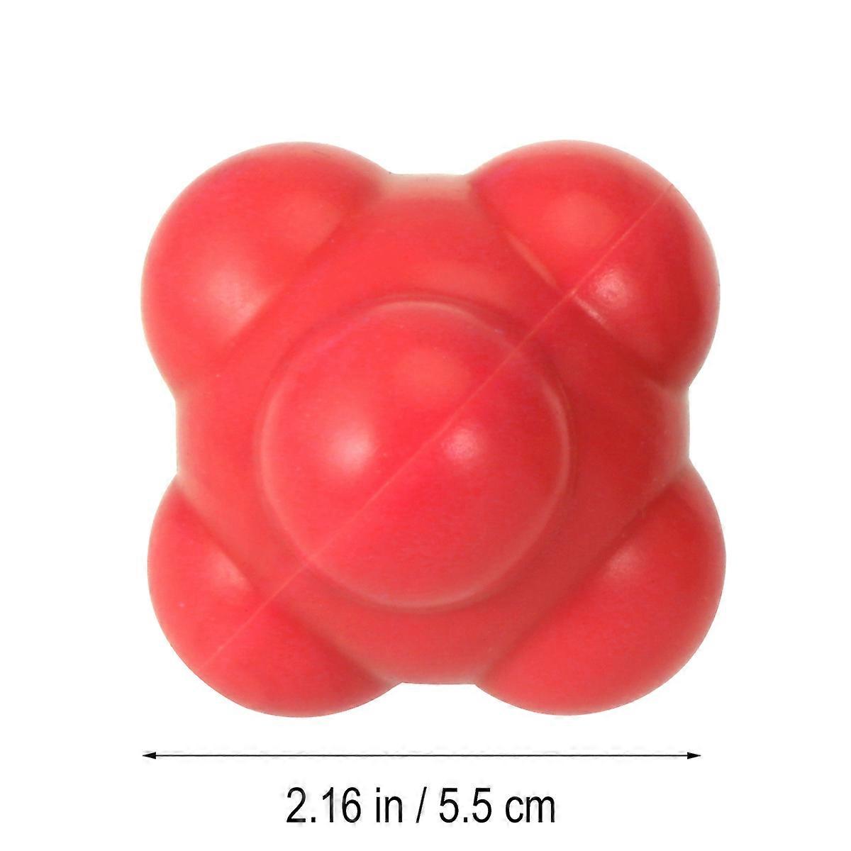 Reaction Ball Agility Training Accessories for Baseball Red Ball