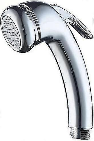 High Pressure Shower Head 1/2" Thread Chrome Trigger Handheld Shower Head With On/off For Baths, Boats