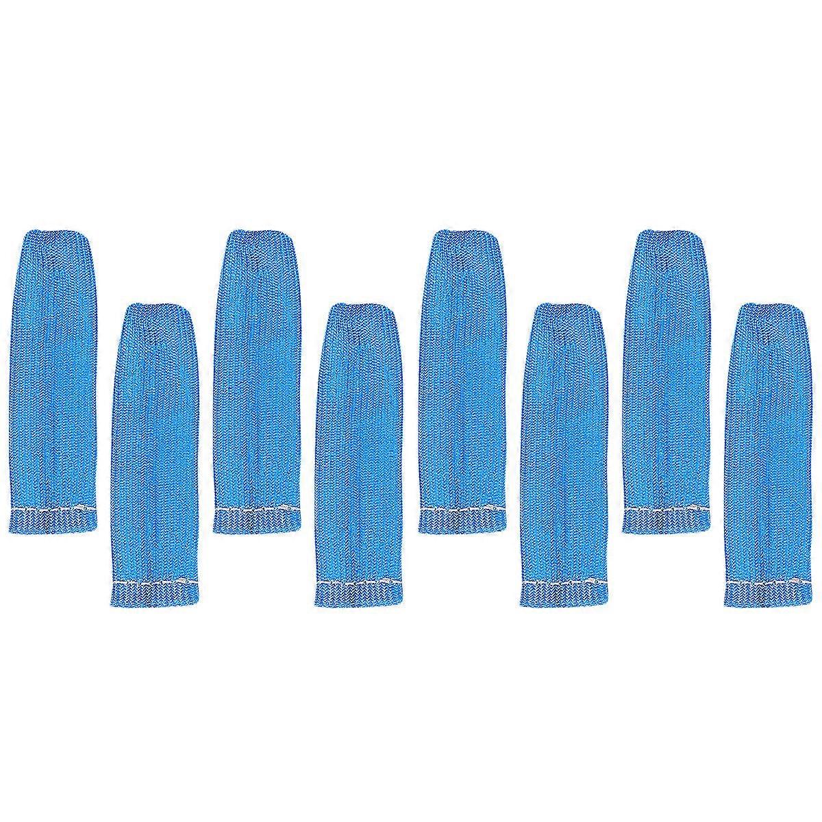 Spark Plug Wire Case Fiber Glass Tube for Insulating Wire 8Pcs Blue