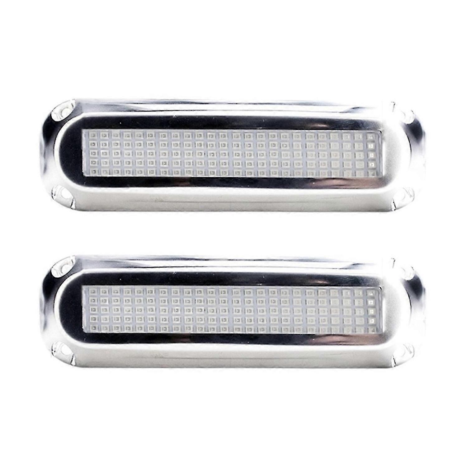 2PC Transom Light 120 LED Underwater Boat Lights LED Waterproof Speedboat Navigation Lighting Boat R