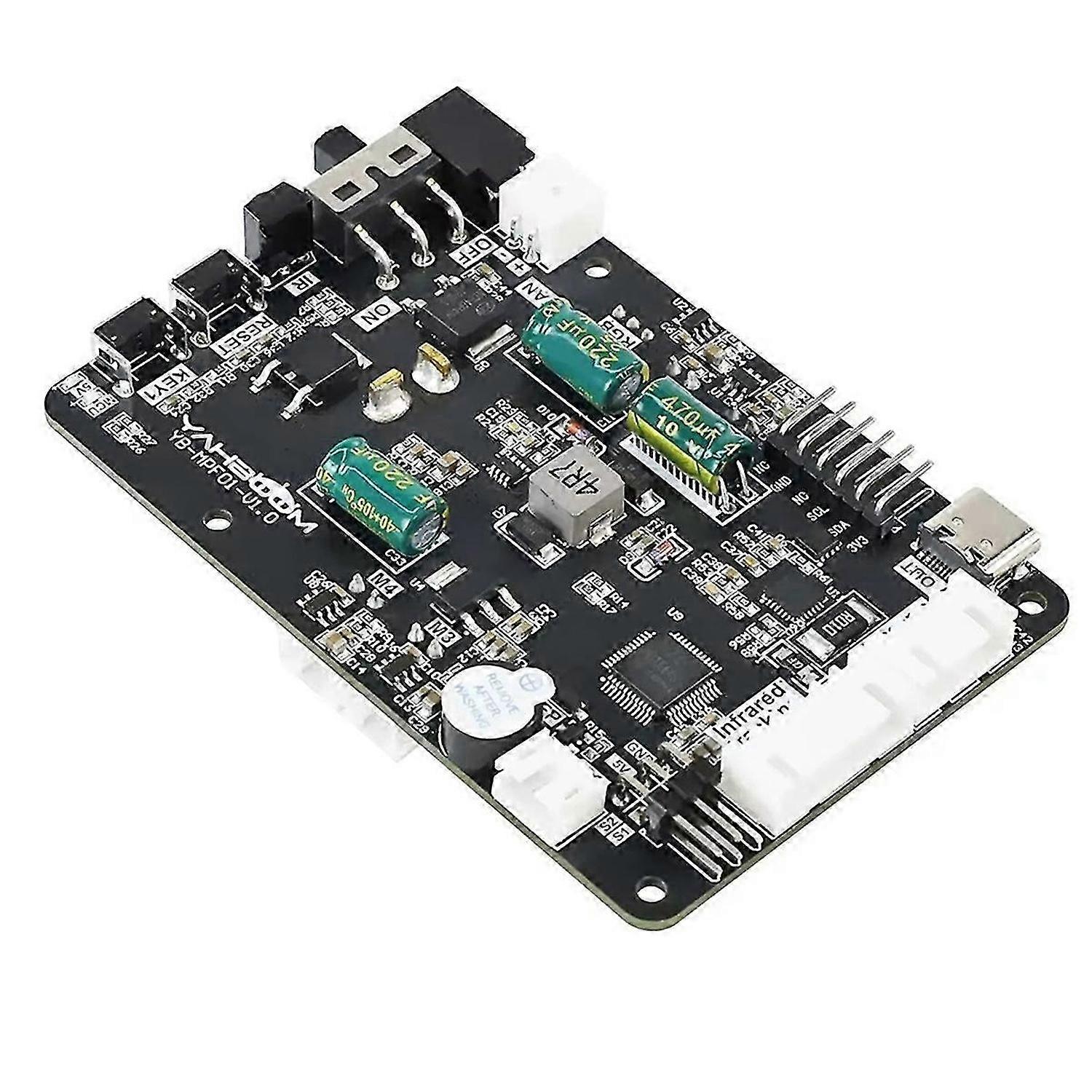 Für Raspberry Pi 5 Robot Expansion Drive Board Kit mit Sensor Servomotor Drive Controller Four-Whe