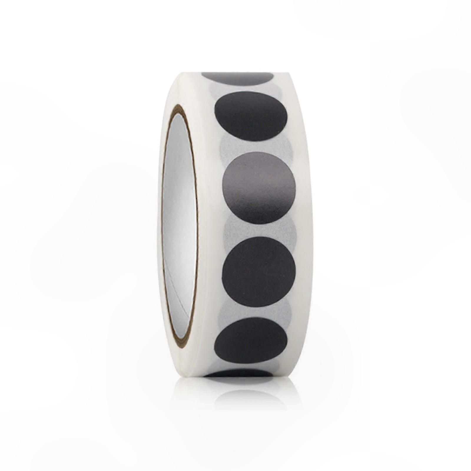 13mm Orange Self-Adhesive Dots, 1000 Labels for Crafting, Organizing, and Project Labeling Use