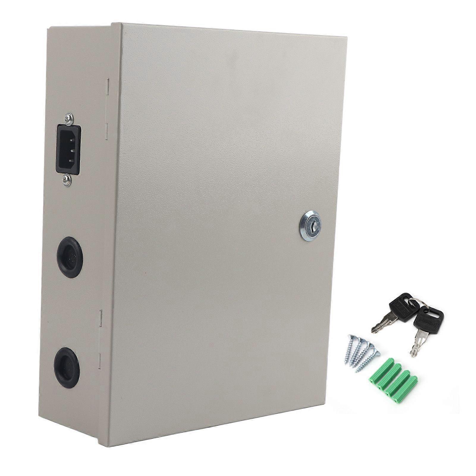 Access Control Power Supply Box UPS PWM 12V 10A with Delayed Power-off Function