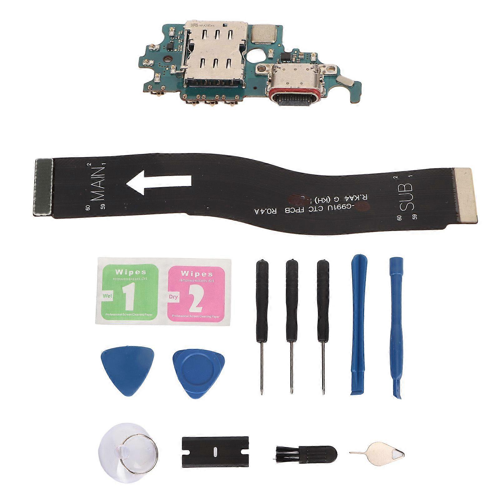 Charging Port Dock Connector Professional USB C Charging Port Flex Cable for Samsung for Galaxy S21 SM G991U D 0 (US Version)