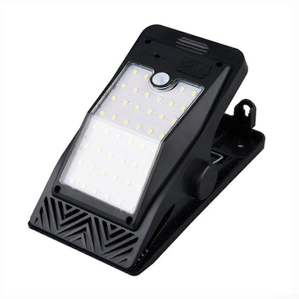 Solar Powered Clip On LED Lights with Multiple Intelligent Modes, Adjustable Brightness, and Eco-Friendly Design