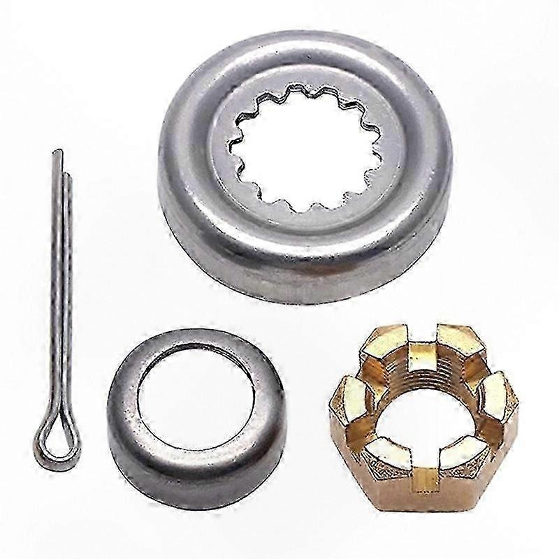 Propeller Kit Compatible with 2T/4T Outboard Motors F30-F60, Replacement for 90171-16011 Cast Components