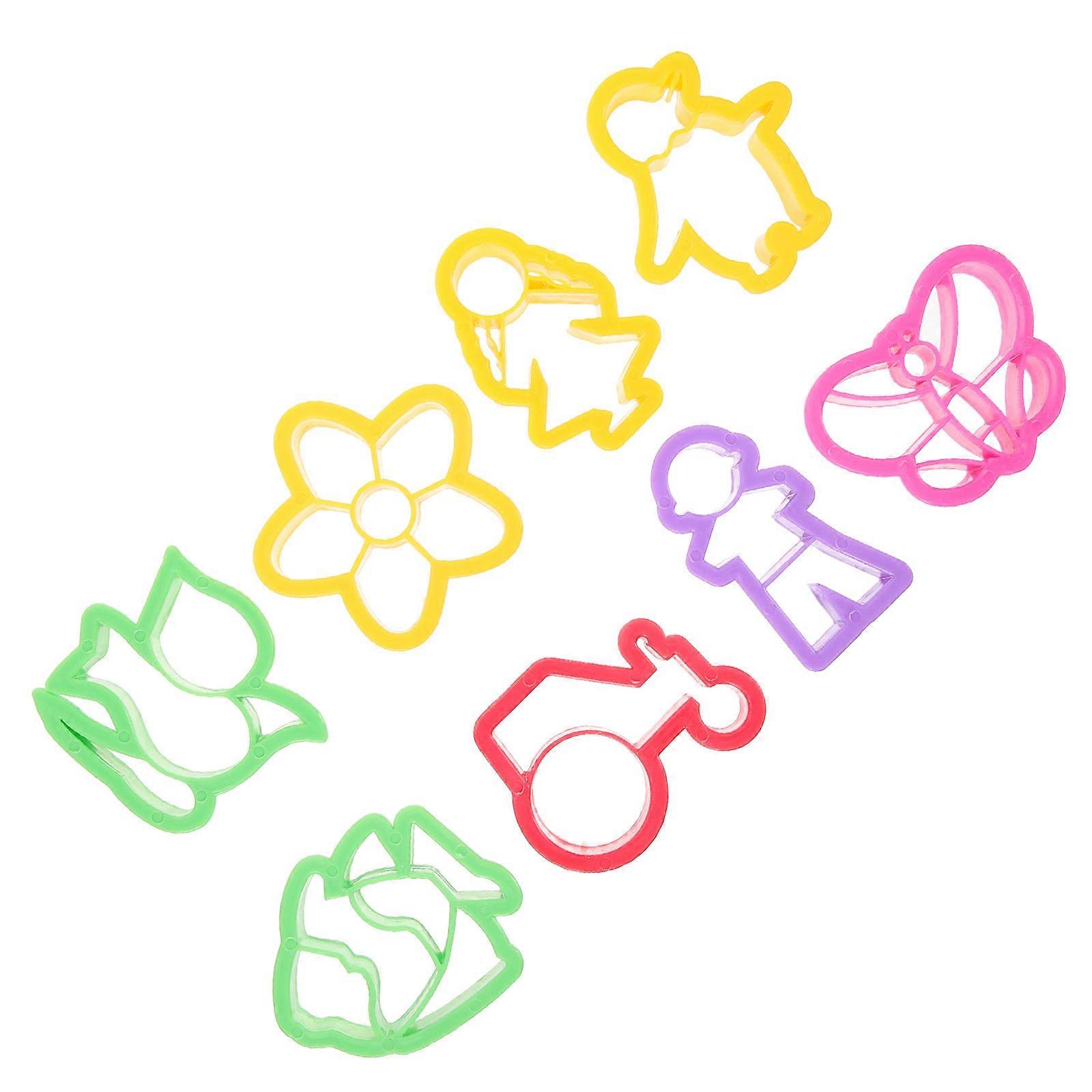 Plastic Polymer Clay Mold for Earring Cutting Tools 24Pcs Kit