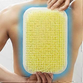VACUSHOP Duschbürste Wandmontierte Körperbürste Wipe Back Artefakt, Duschtuch zurück an der Wand Peeling Körperbürste Badezimmerreinigungswerkzeug