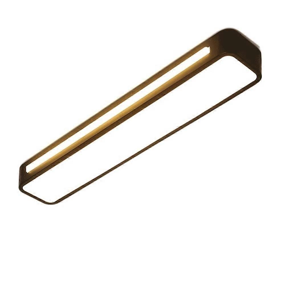 TriColor Light Ceiling Light Nordic UltraThin LED Lamp 78*13 cm 4 cm Thick AC Powered For Balcony Corridor Aisle Entrance