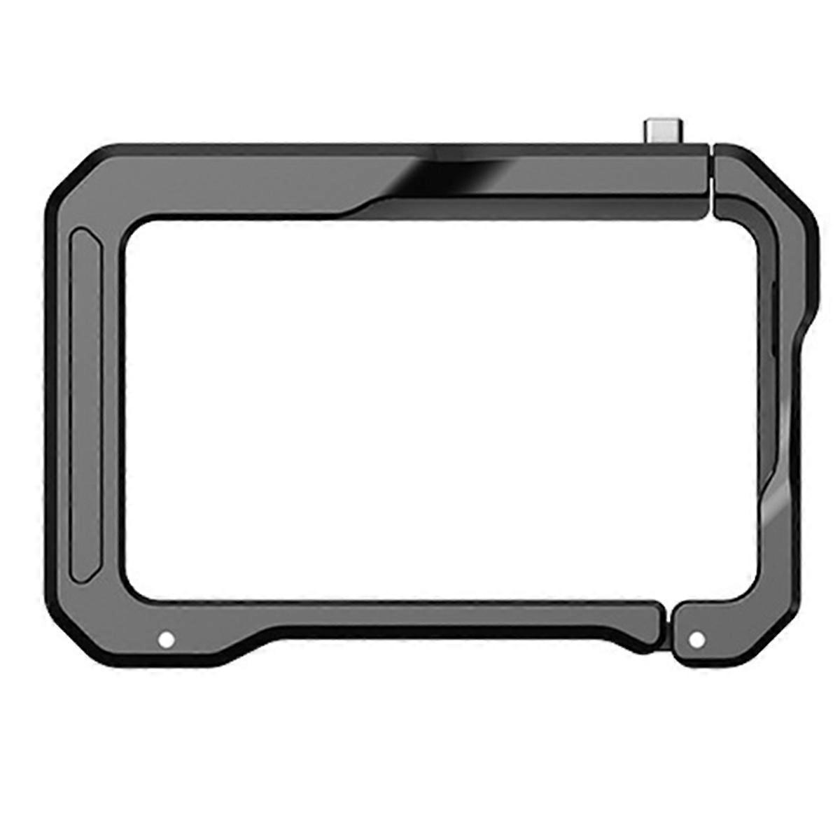 Quick Release Cage for ACTION 5PRO Camera Foldable Mount with Cold Shoe Full Protective Frame Case