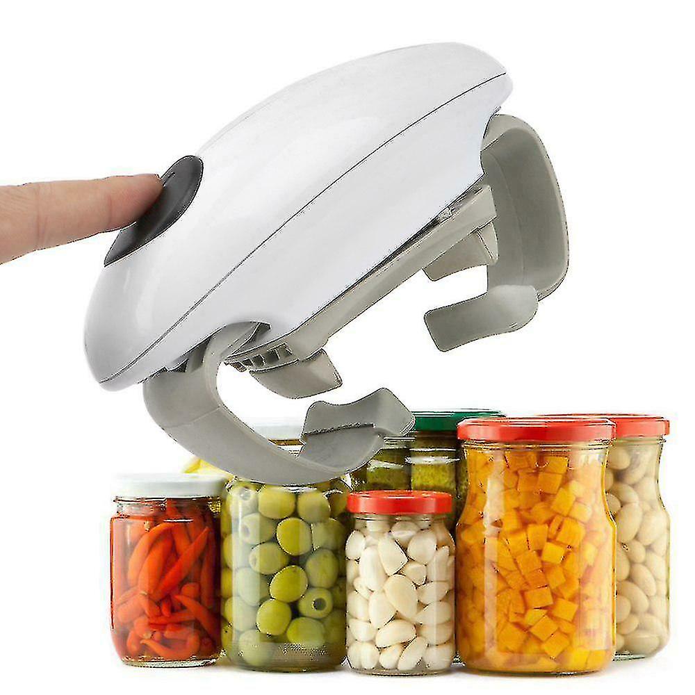 Electric One Click Touch Automatic Jar Can Opener Kitchen Gadget Tool
