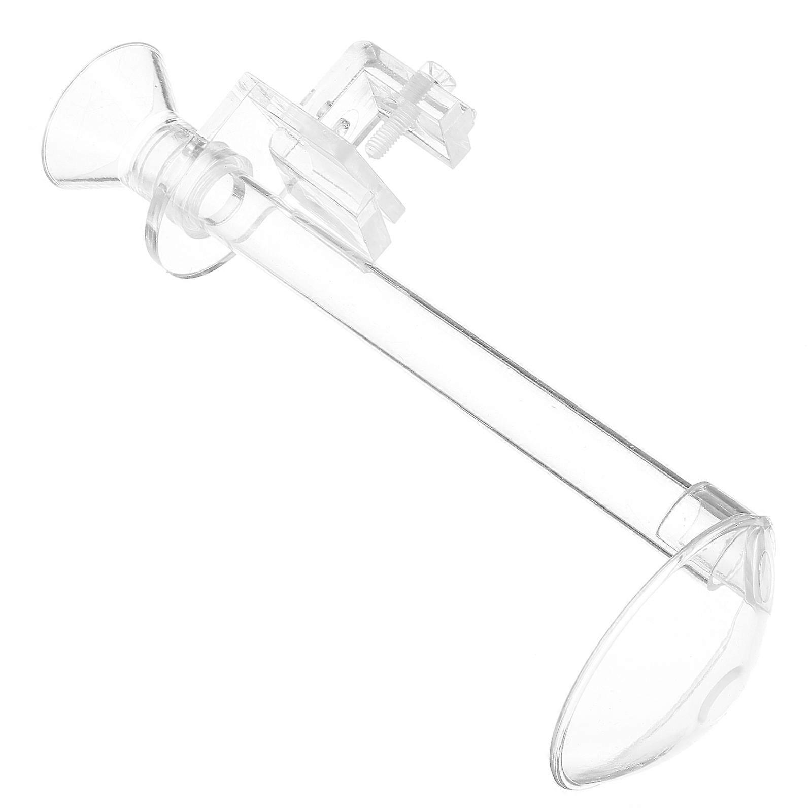 3 Sets Of Feeding Tube For Fish Tank Acrylic Feeder Ideal For Aquarium Maintenance Easy Assembly 5.9X5.9X2in