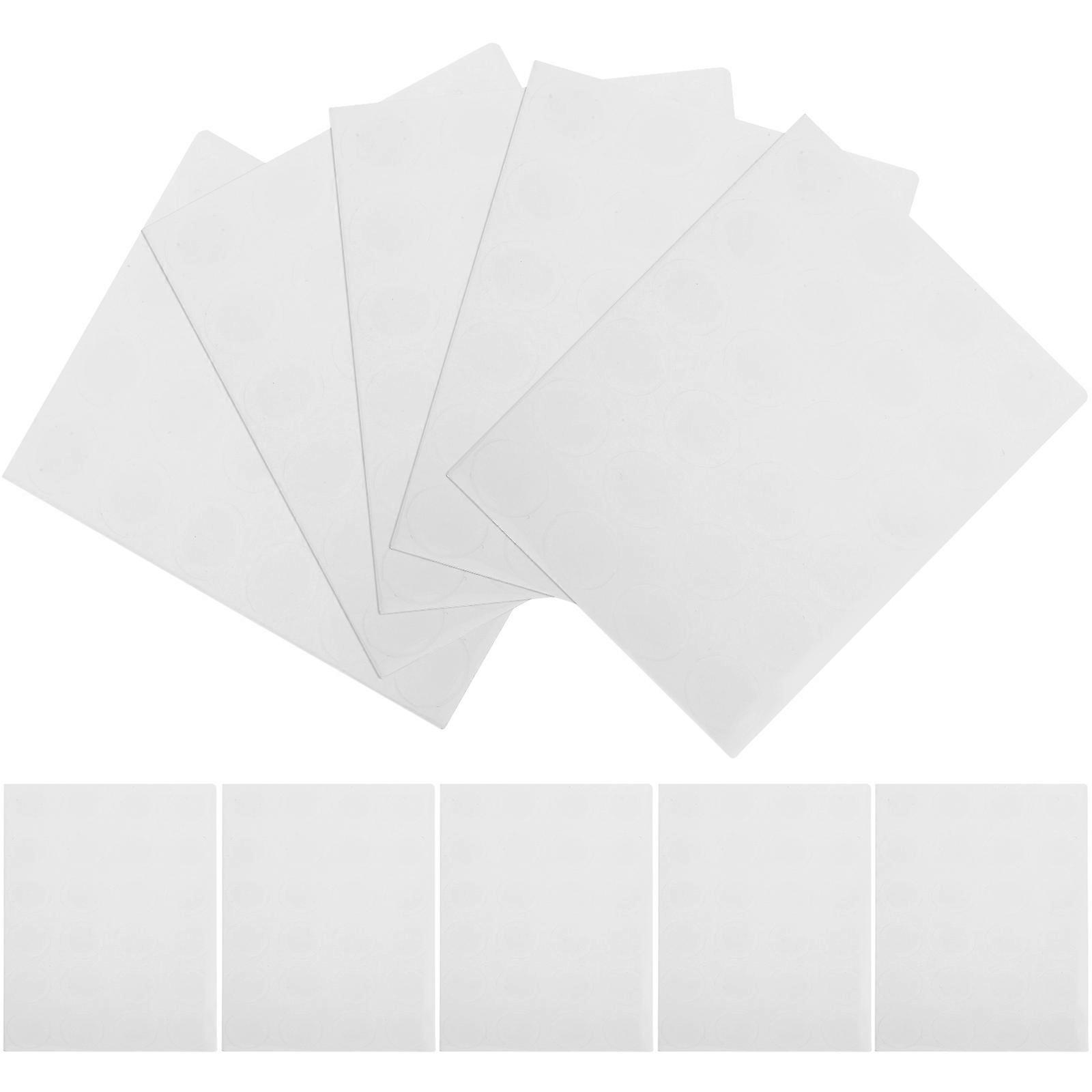 UV Detection Stickers for Outdoor Sports Users 50 Sheets White Self-Adhesive Sun Block Patches for UV Protection Outdoor Activities