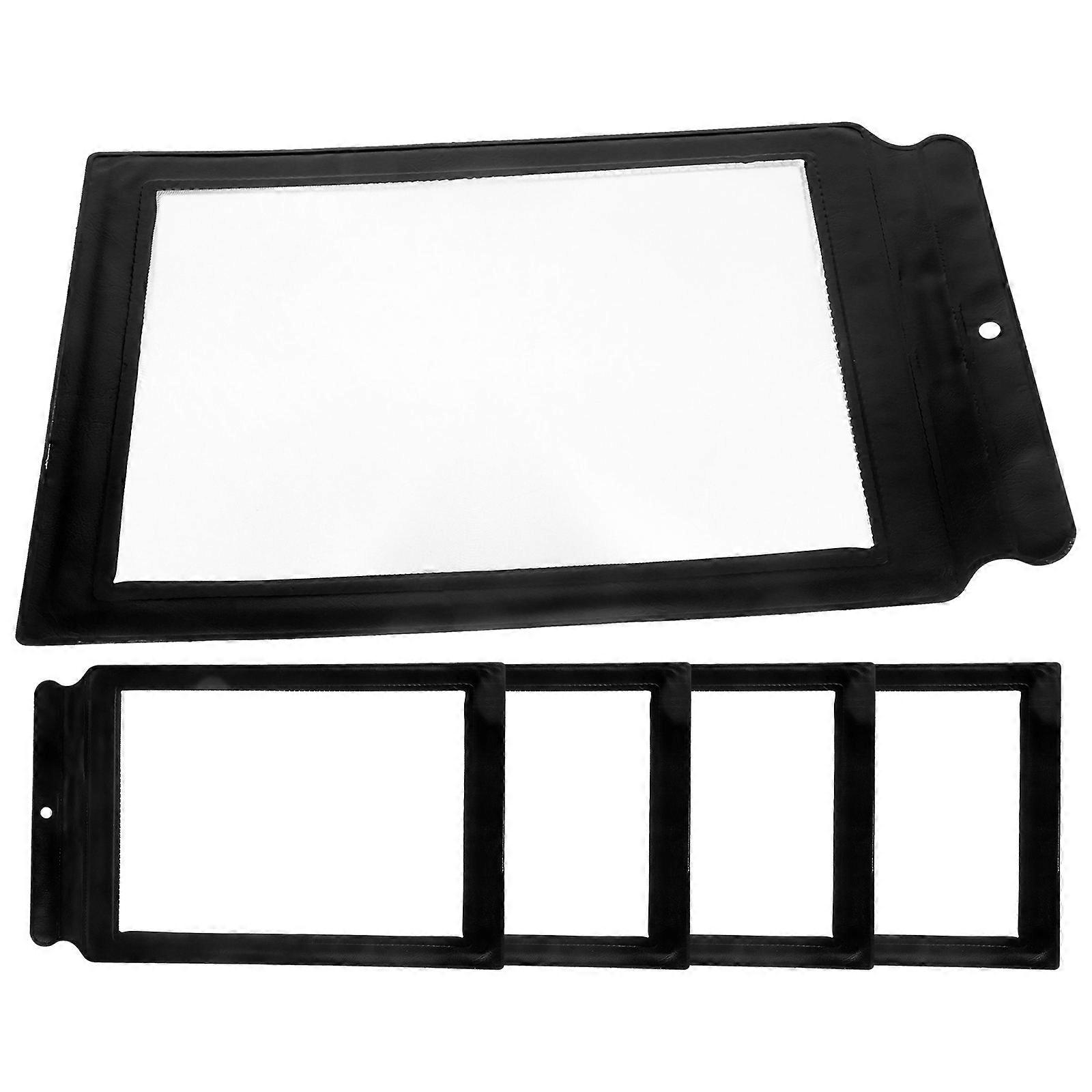 Full Page Magnifier For Reading 10 Pcs Lightweight Portable Design For Daily Use By Adults And Elderly