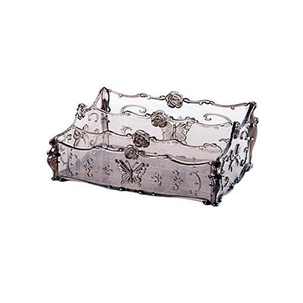 Desktop Storage Case Cosmetics Organizer for Storage Use 2Pcs Europe Style
