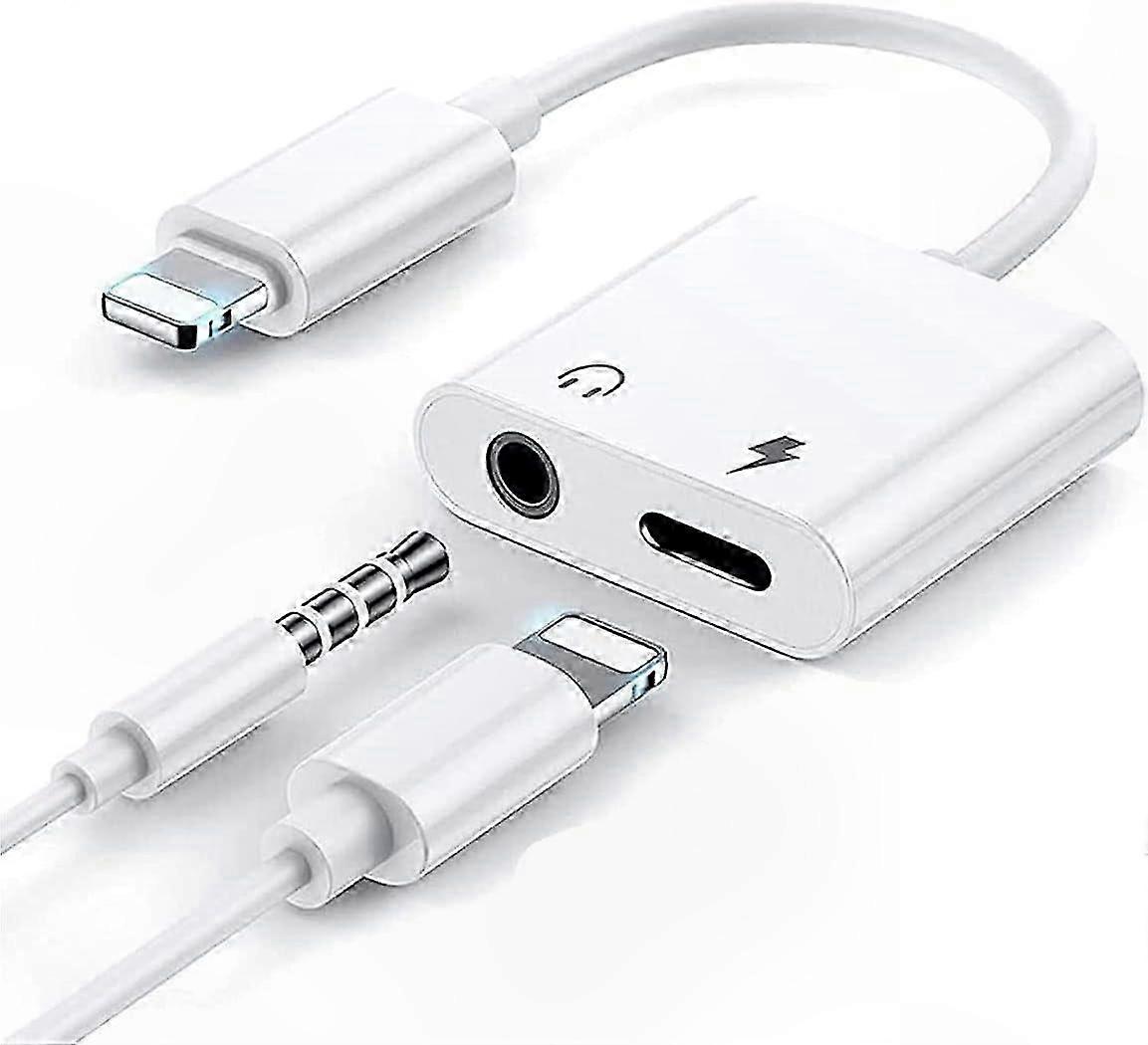 2-in-1 o Adapter for  13 Pro, 3.5mm AUX Jack with Charging Port and Sound Card Functionality