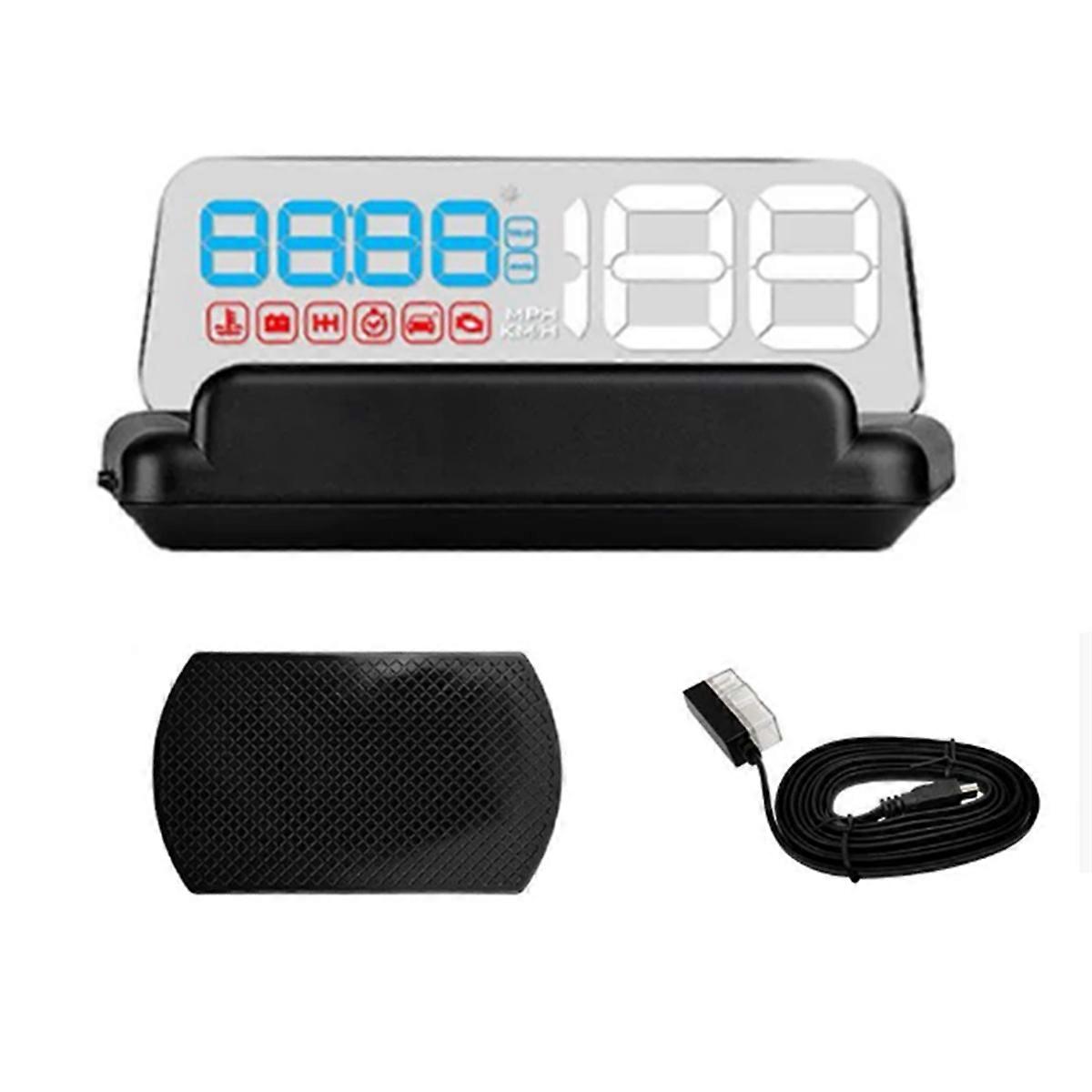 Car OBD HUD Head Up Display Speedometer Windshield Projector