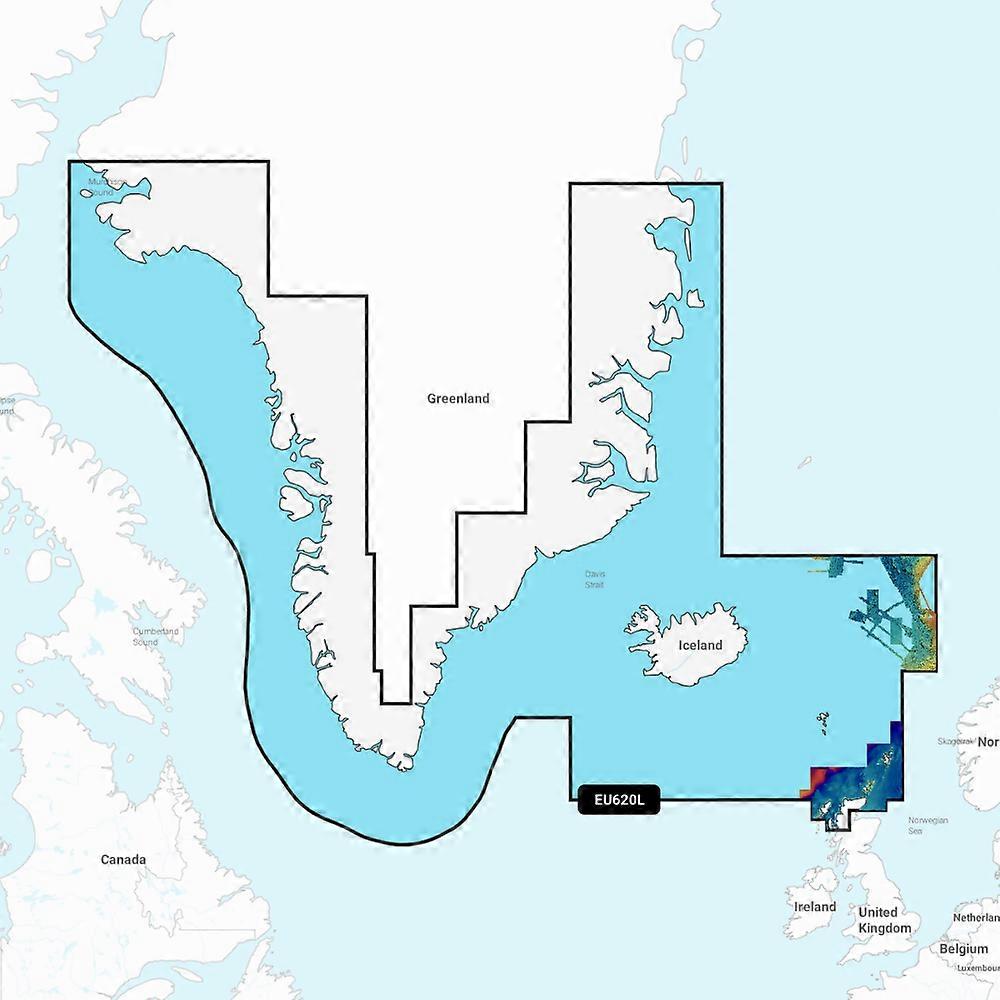 Garmin Navionics Vision+ Chart: Eu620l - Greenland & Iceland