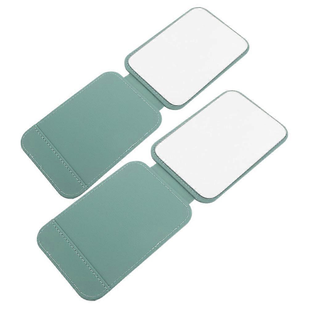 Desktop Dressing Mirror For Small Countertop Highdefinition Reflection Portable 2Pcs