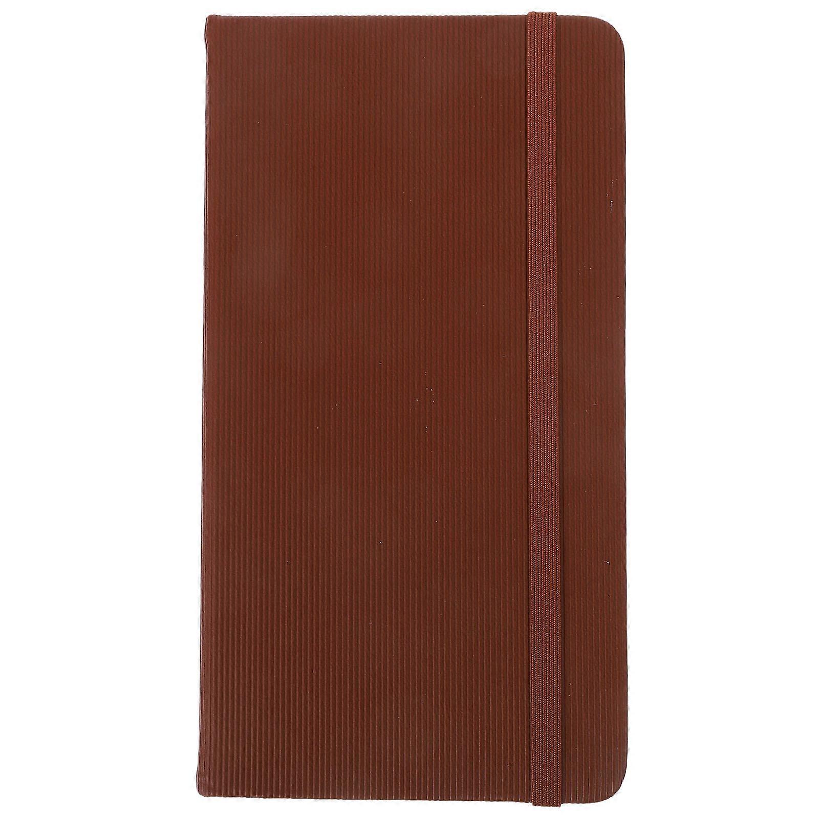 Portable Mini Notebook Pocket Notebook with Elastic Band 5Pcs