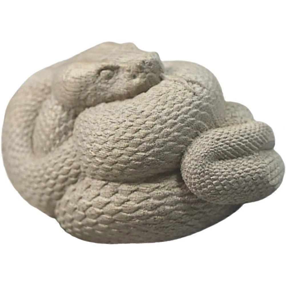 Snake Modeling Statue Chic Snake Decor for Decor 2Pcs