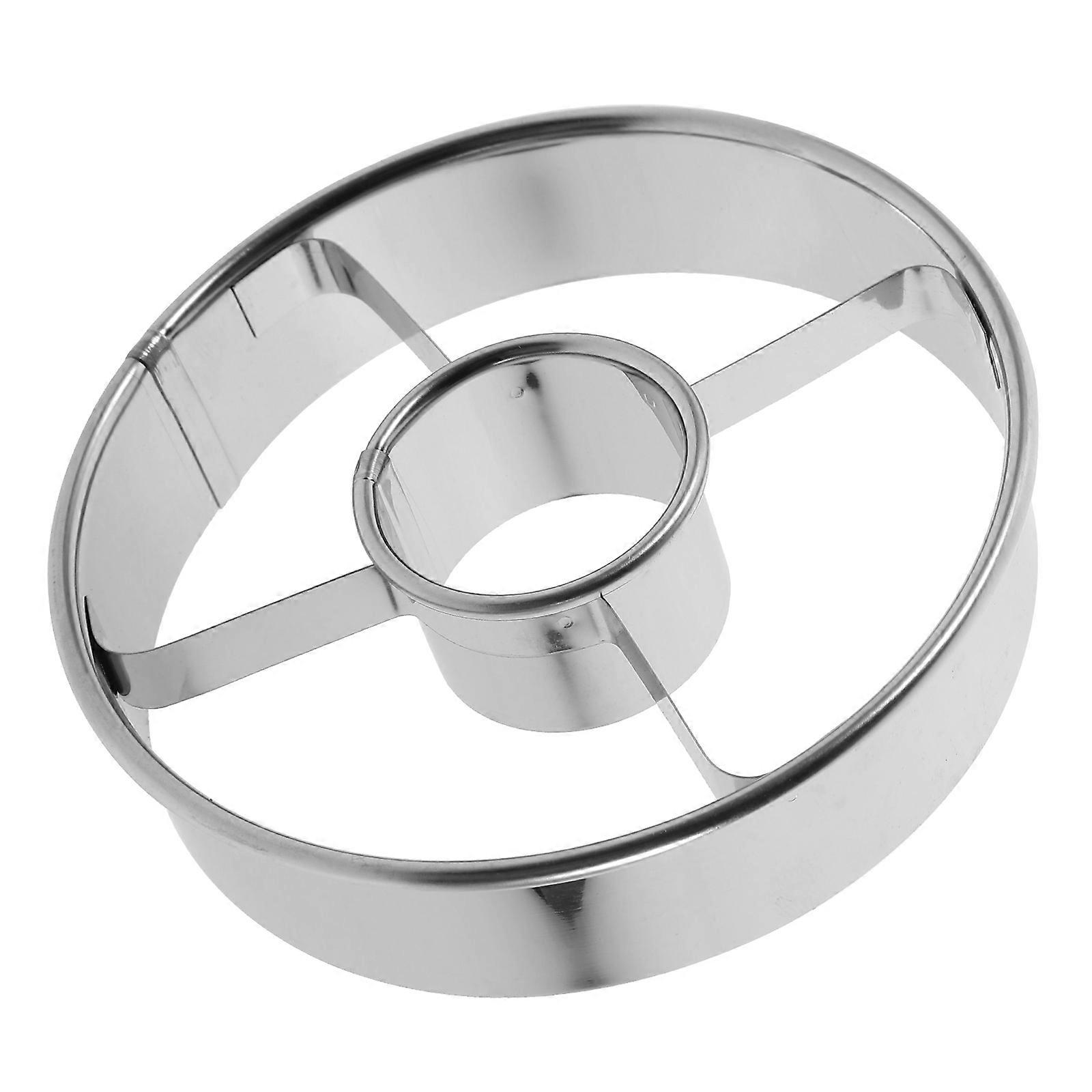 Stainless Steel Doughnut Cutter for Baking 2Pcs Reusable Round Mold
