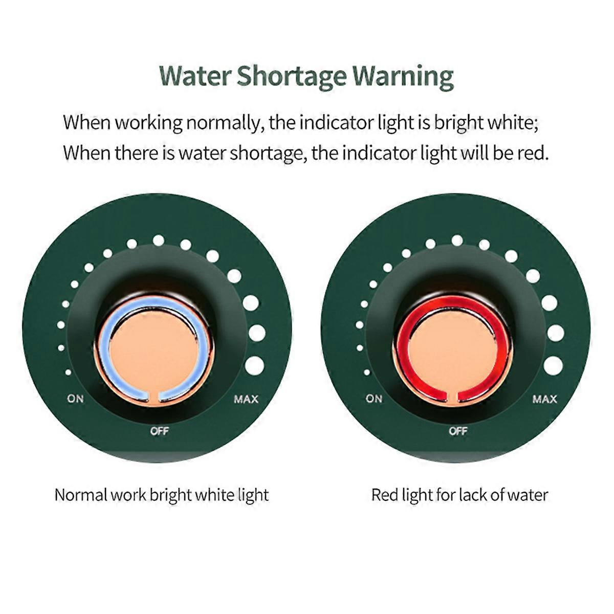 Mini Air Humidifier Personal Portable Water Bottle Design EU Plug