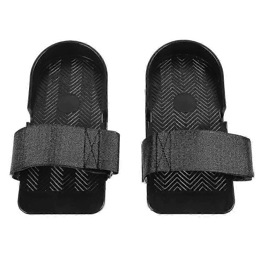 Rowing machine replacement pedals 1 pair durable plastic for indoor exercise