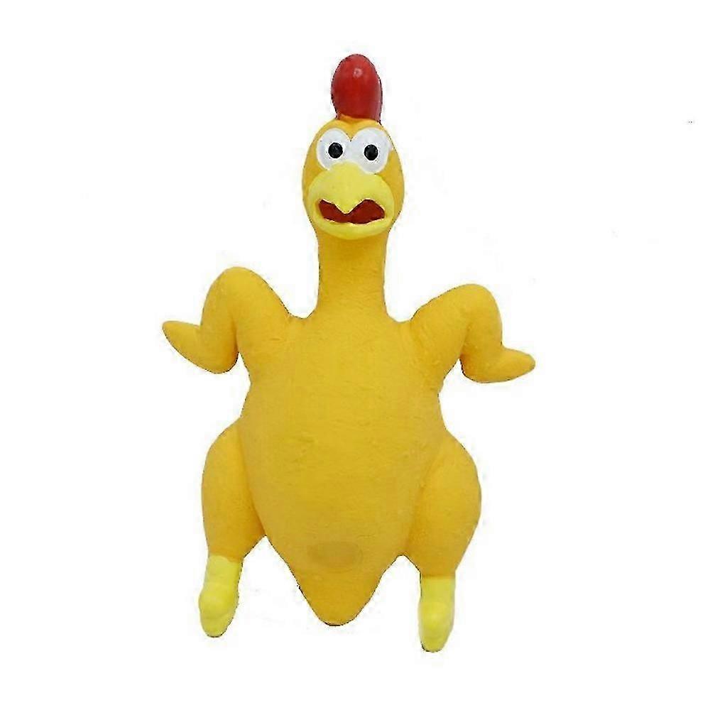 Interactive Turkey Latex Squeaky Chew Toy for Medium & Large Dogs