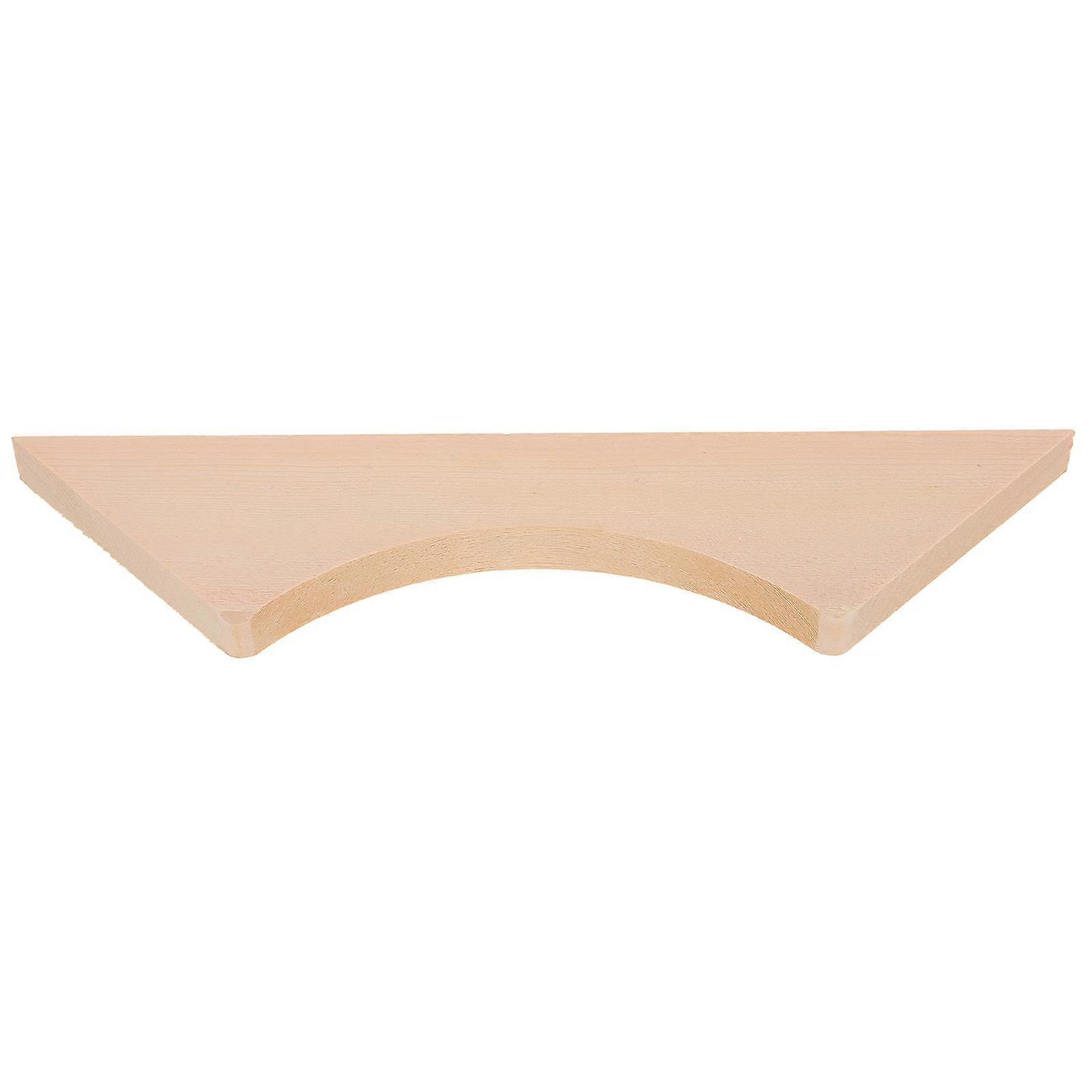 Pool Table Cloth Fixing Block Wood Strip for Billiard Table 4Pcs Beige