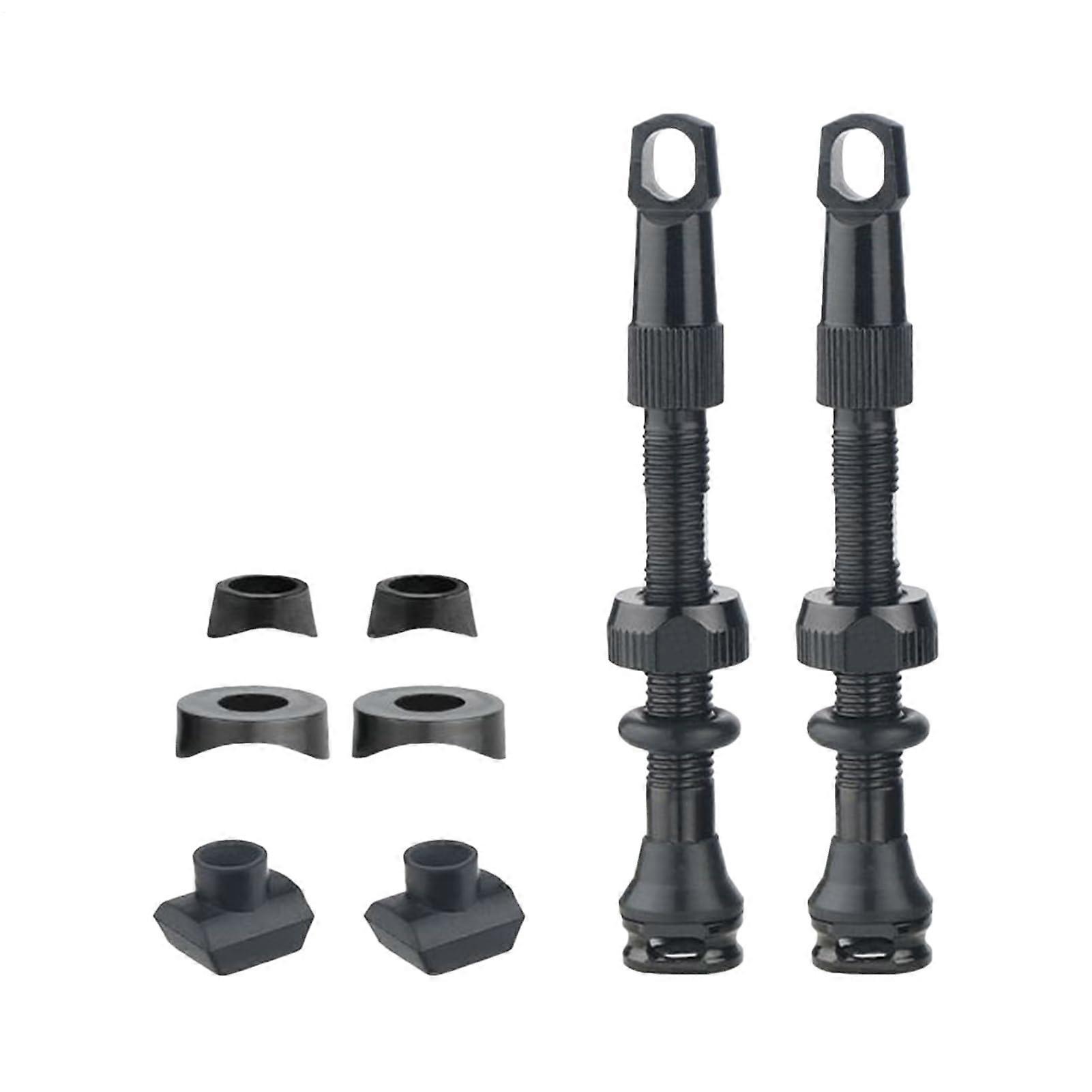 Bike Valve Stem Replacement Parts With Square Base And Washers Valve Adapter For Cyclist Women Men Children Outdoor