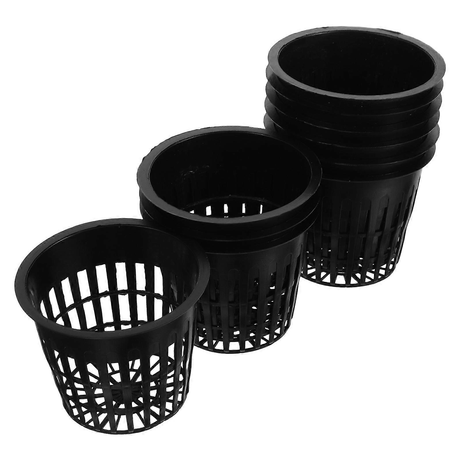 Hydroponic Plant Nursery Pots for Growing Plants Plastic 40Pcs