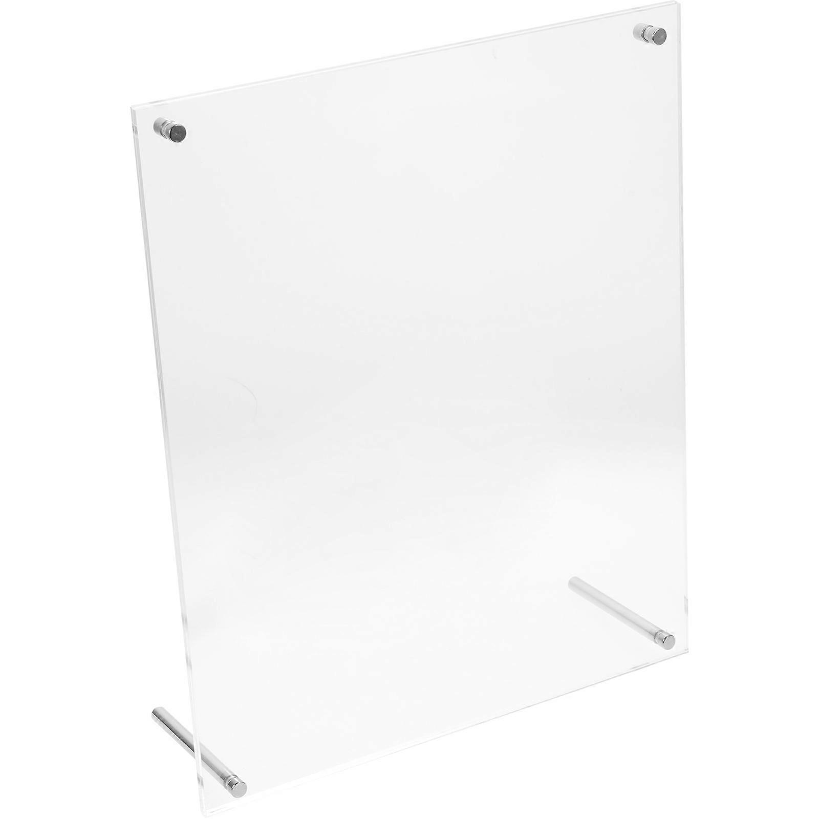 Certificate Frame Transparent Desktop Photo Frame for Decor 4Pcs