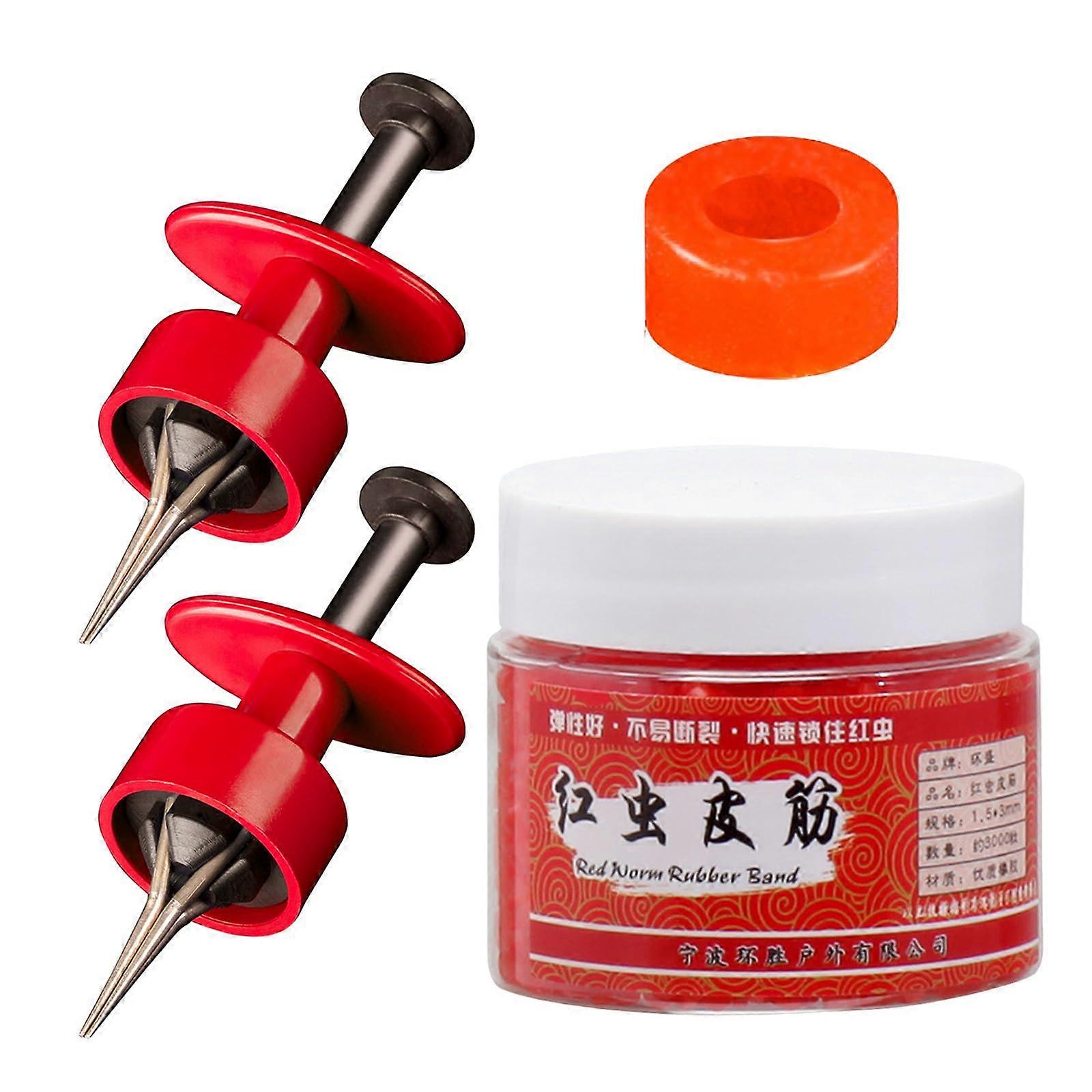 Tool Accessories Banding For Coarse Fishing Terminal Tackle 2Pack With Rubber Bands