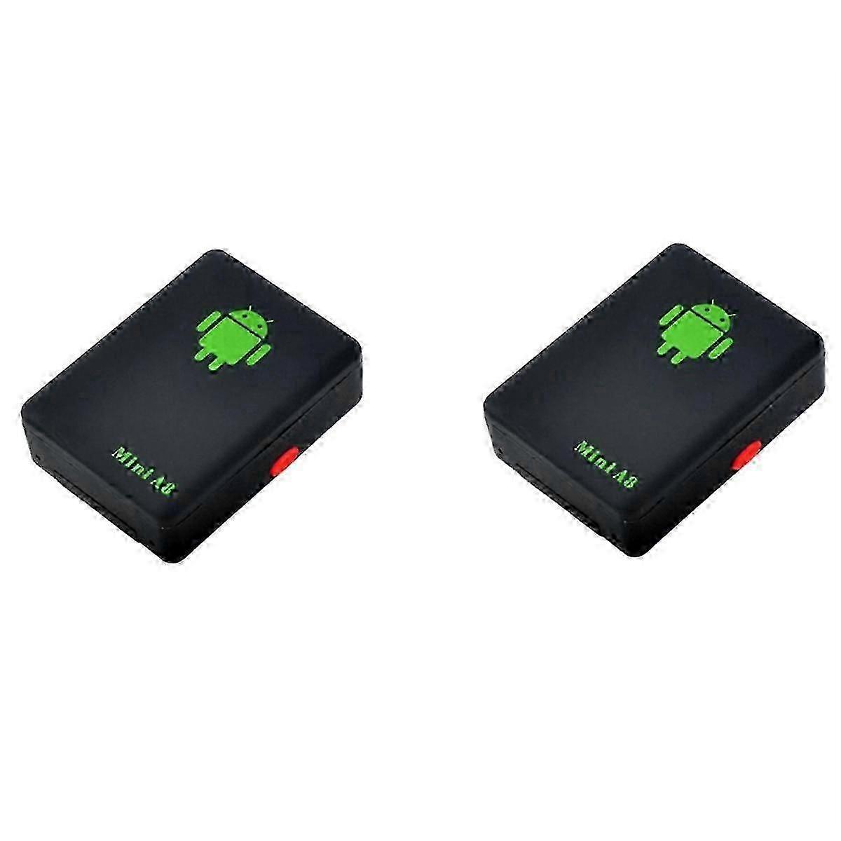 2 PCS SOS Button Tracker Smart Mini A8 GSM/GPRS/LBS Locator Adapter Pet Tracking Real Time Mini A8 Locator