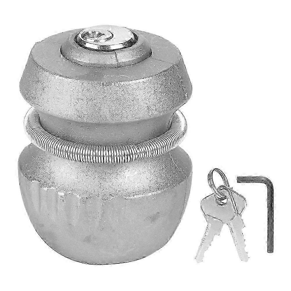 Trailer Hitch Coupling Tow Ball Lock Security Universal Hitchlock with 2Keys