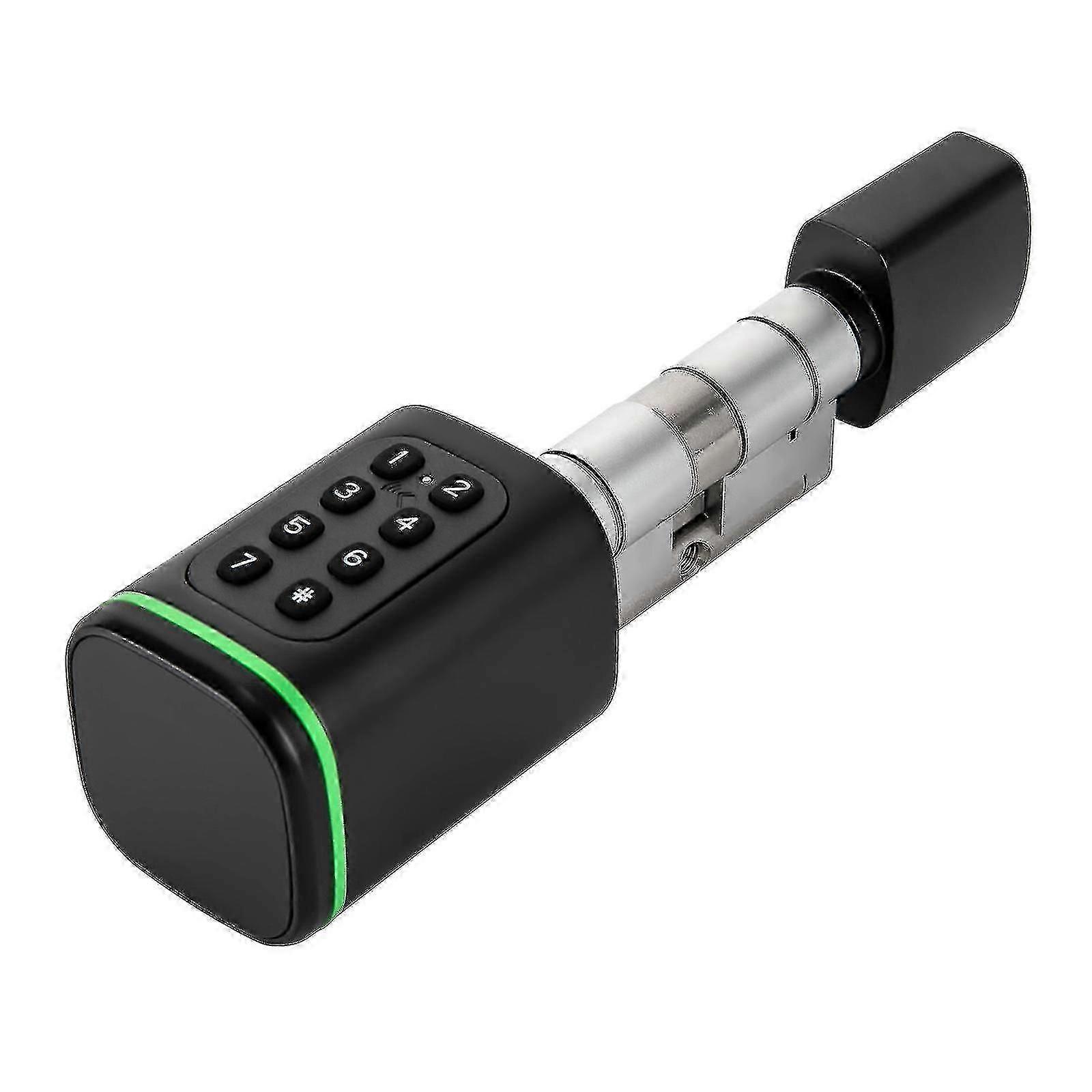 Electric Door Lock Cylinder Adjustable Length With Smart Keycards