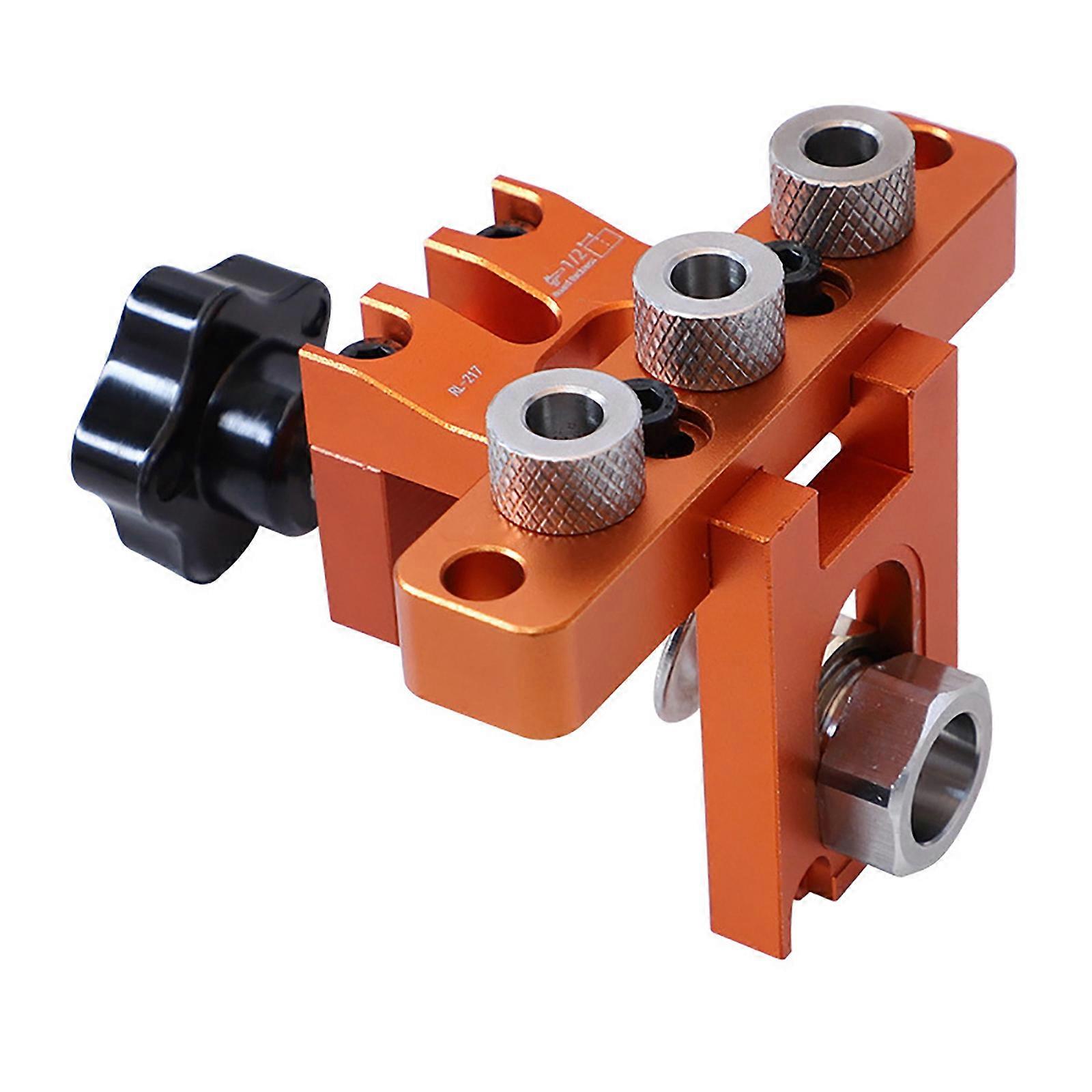 Self Centering Doweling Jig Dowel Drill Guide Bushings Set Wood Dowel Jig Kit Woodworking Joint Tool Multicolor