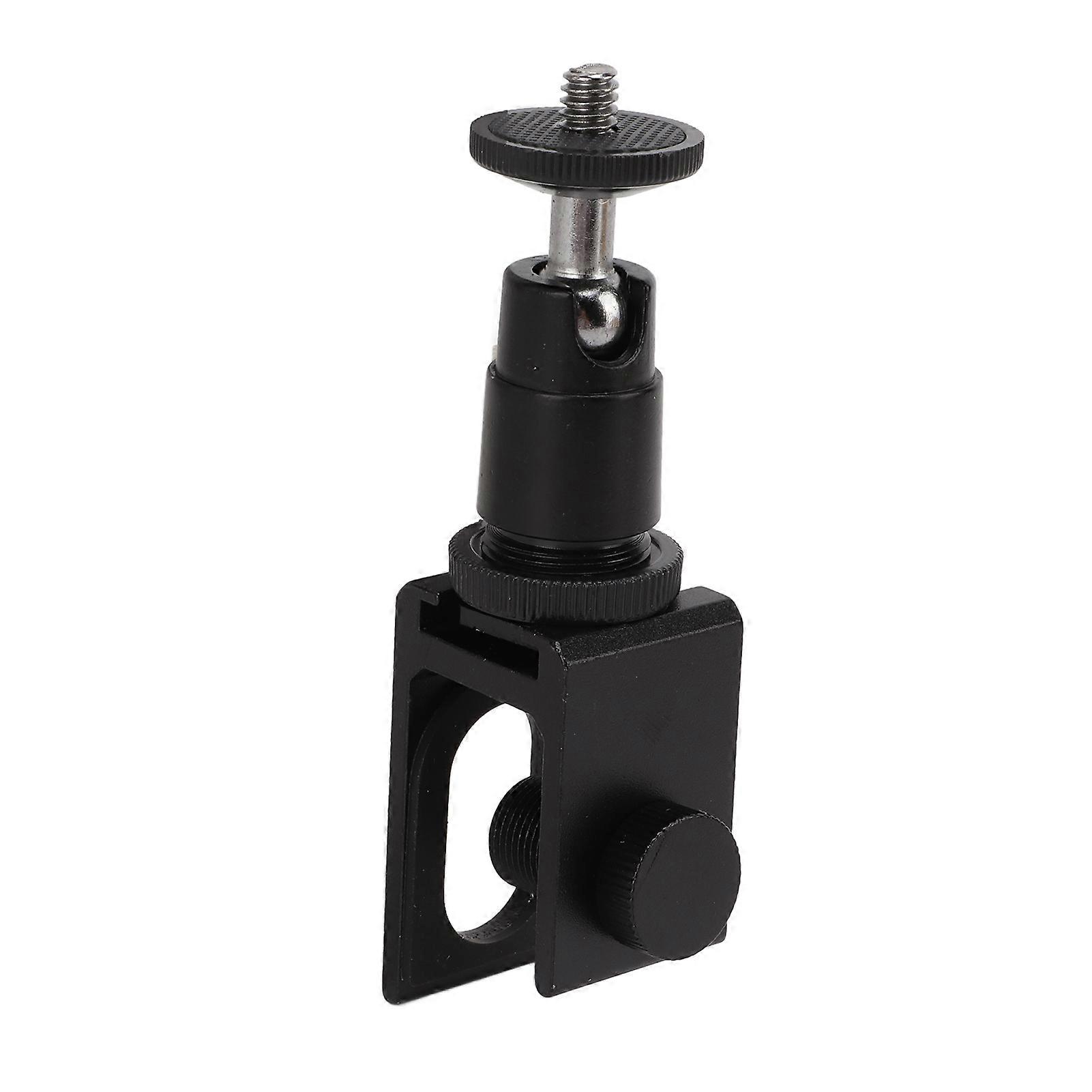 U Shaped Fixing Ball Head Clamp 360 Degree Rotatable Ball Head Clip with 1/4 Inch Screw