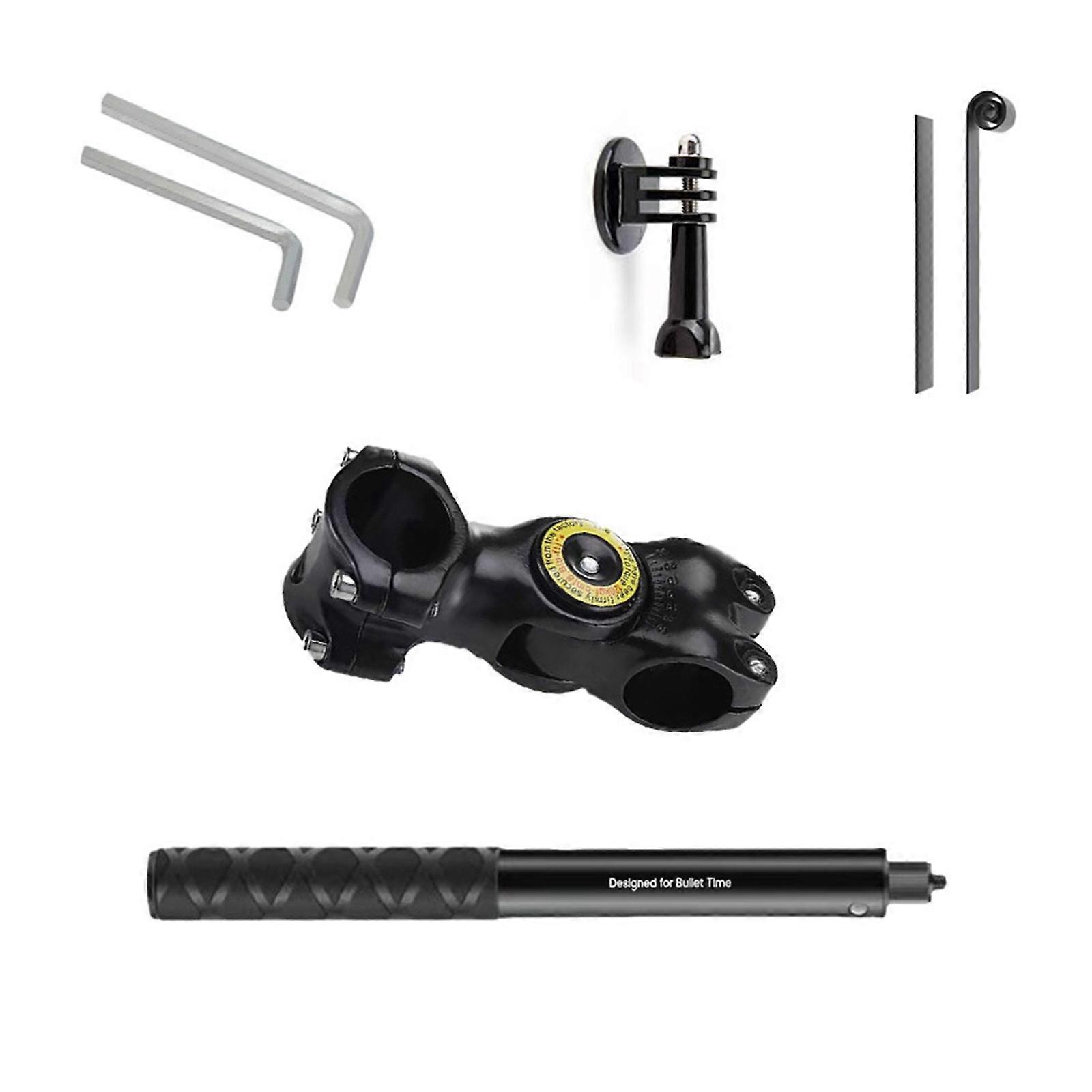 Motorcycle Cycling Camera Bracket Stick With Rotatable Angle For Adventure Recording Action Cameras  Handlebar Mount Multicolor