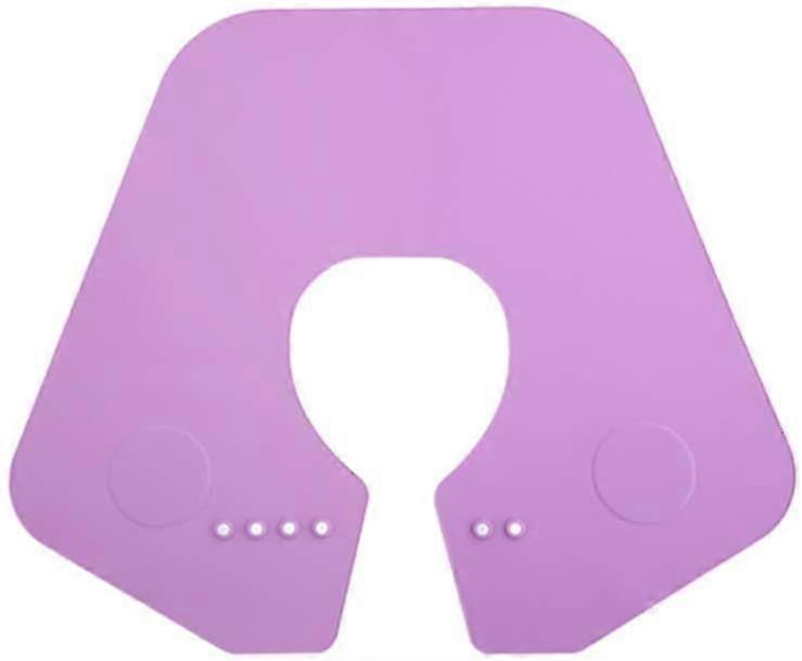 Adjustable Silicone Collar Hairdressing Capes