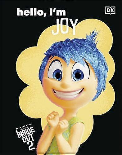 Disney Inside Out 2 Hello Im Joy by DK Hardback Book