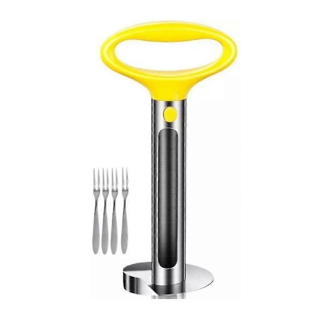 2024 NEW Pineapple Corer and Slicer Tool,Stainless Steel Pineapple Cutter Peeler
