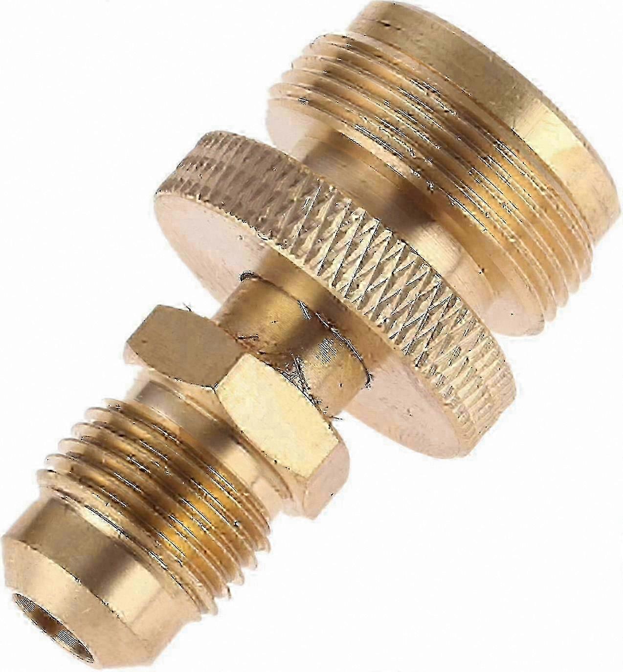 Propane Tank Regulator Adapter 1lb Size for 3/8" Male Flare Thread 5/8"-18UNF Connection Compatible with Standard Tanks SZRH