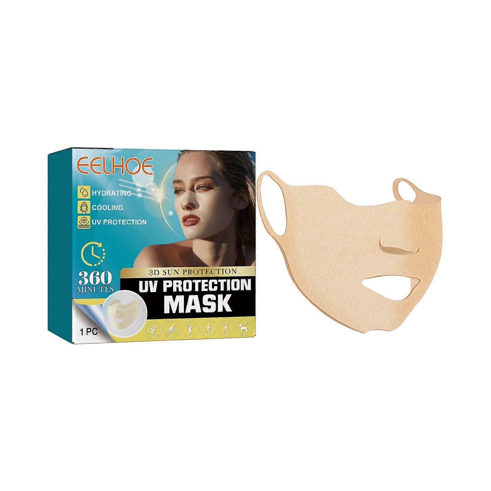 EELHOE Protective Mask Is A Comfortable, Lightweight And Portable Protective Mask For Protecting Facial Skin Outdoors In Summer