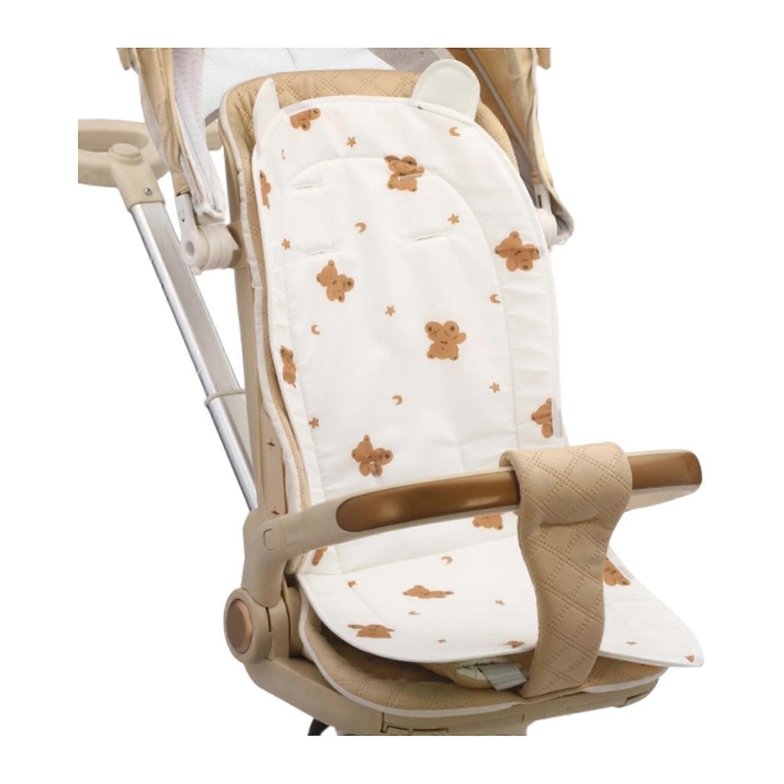 Charm Bear Pattern Strollers Accessories Cushion Bag Pillow Quick Installation For Newborns Machine Washable Multicolor