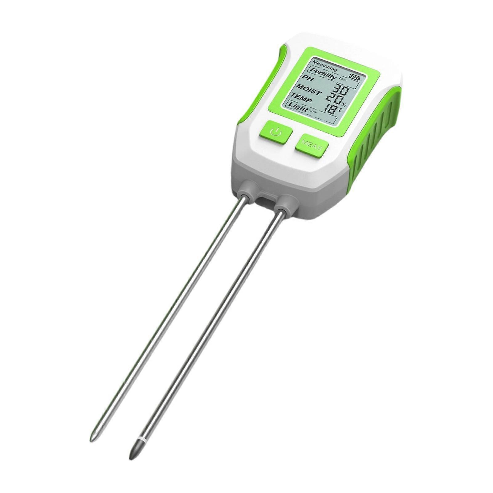 5 in 1 Professional Digital LCD Soil Tester /Moisture/Temperature High Accuracy Soil Meter for House Garden Farm Multicolor