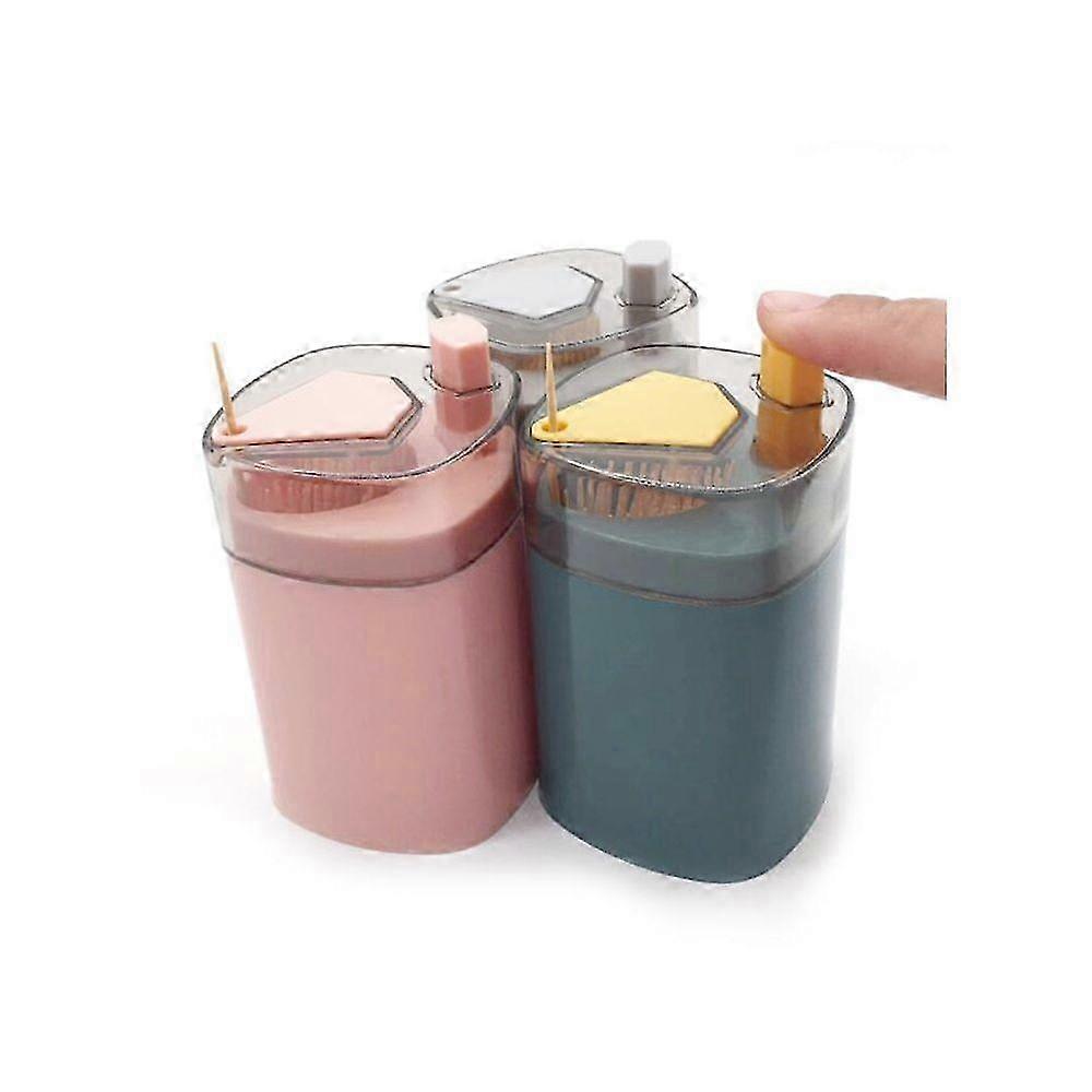 25-26 Semi-Automatic Pop up Toothpick Holder Dispenser